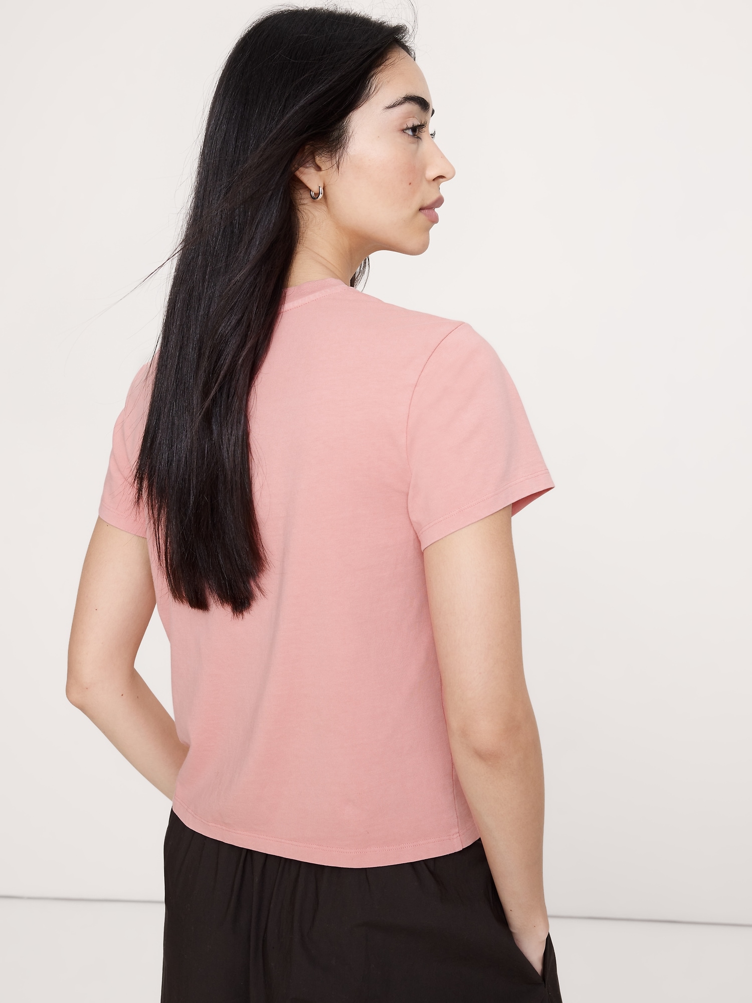 Image number 2 showing, Vintage Cotton Crew-Neck T-Shirt