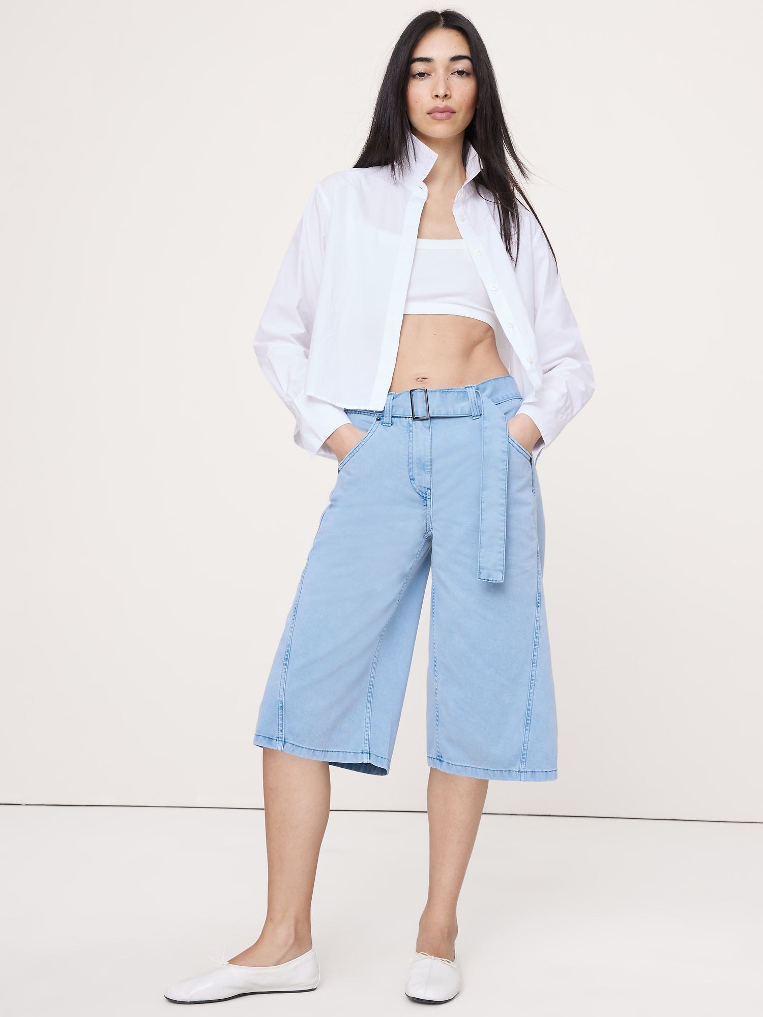 Image number 1 showing, 16" Cotton Long Bermuda Short