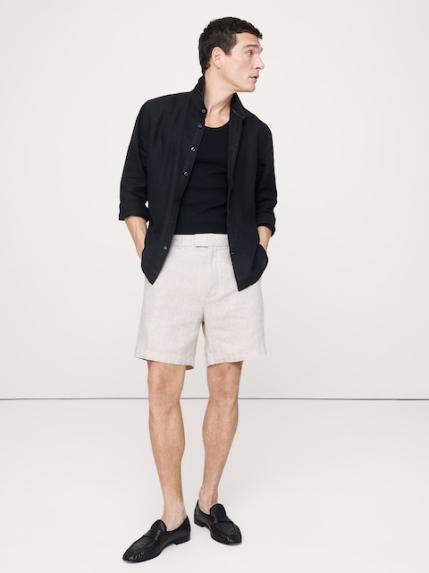 7" Linen Short