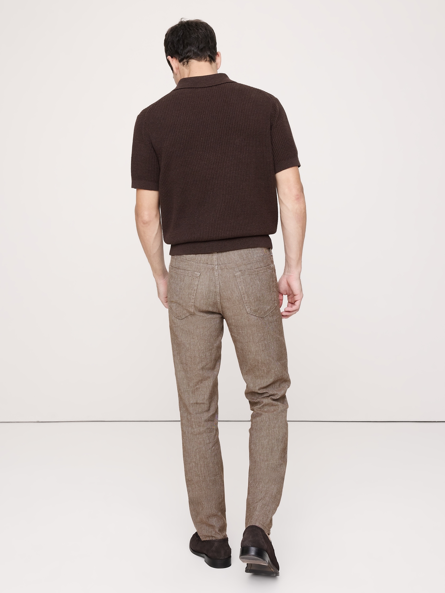 Image number 2 showing, Slim Linen-Cotton Traveler Pant