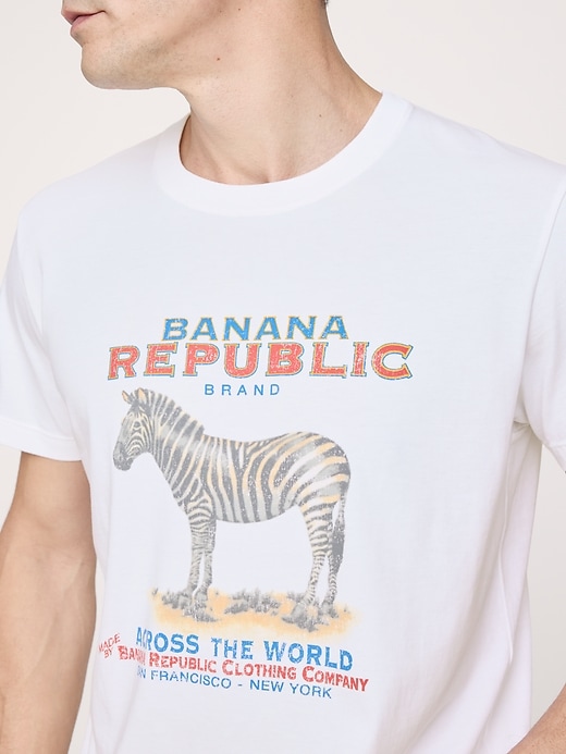 Archive Reissue Cotton Graphic T-Shirt | Banana Republic