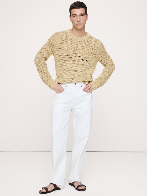 Spacedye Cotton-Silk Sweater