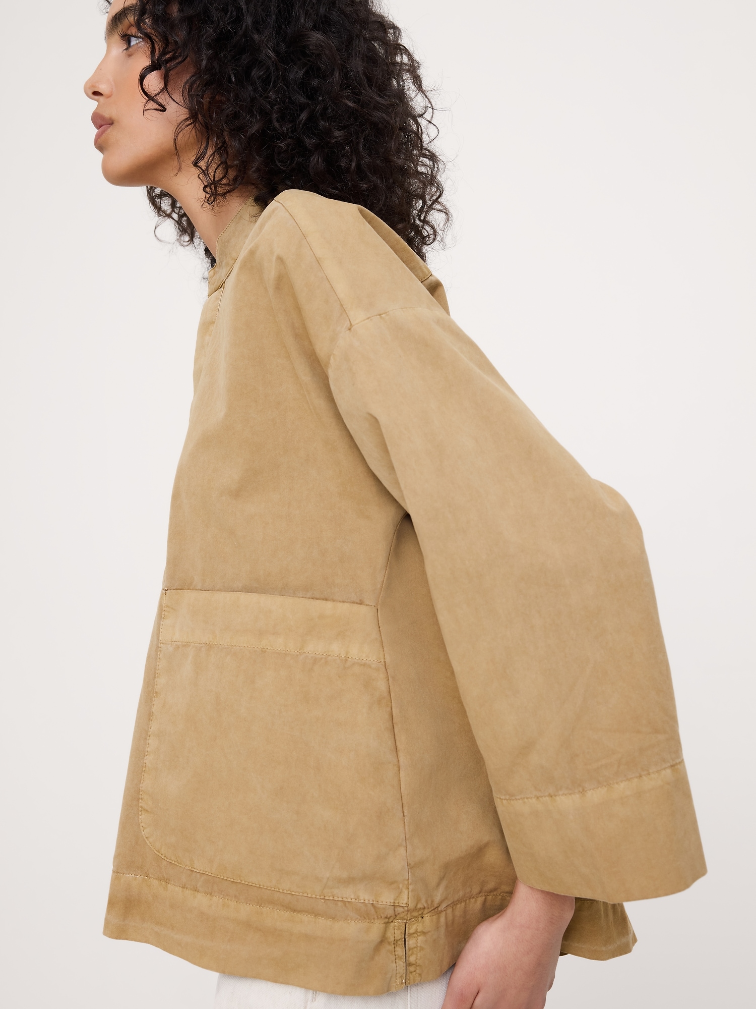 Image number 6 showing, Cotton Popover Top