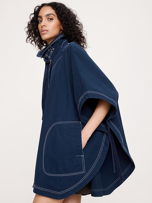 00s BANANA REPUBLIC ネイビー カバーオール Cotton Twill Cape | Banana Republic