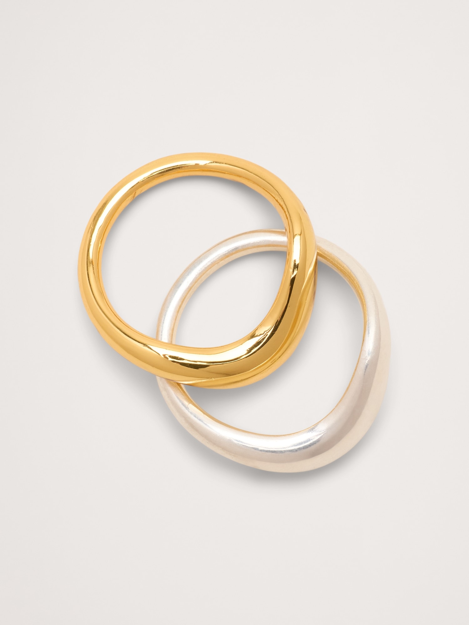 Image number 2 showing, Wavy Ring Set