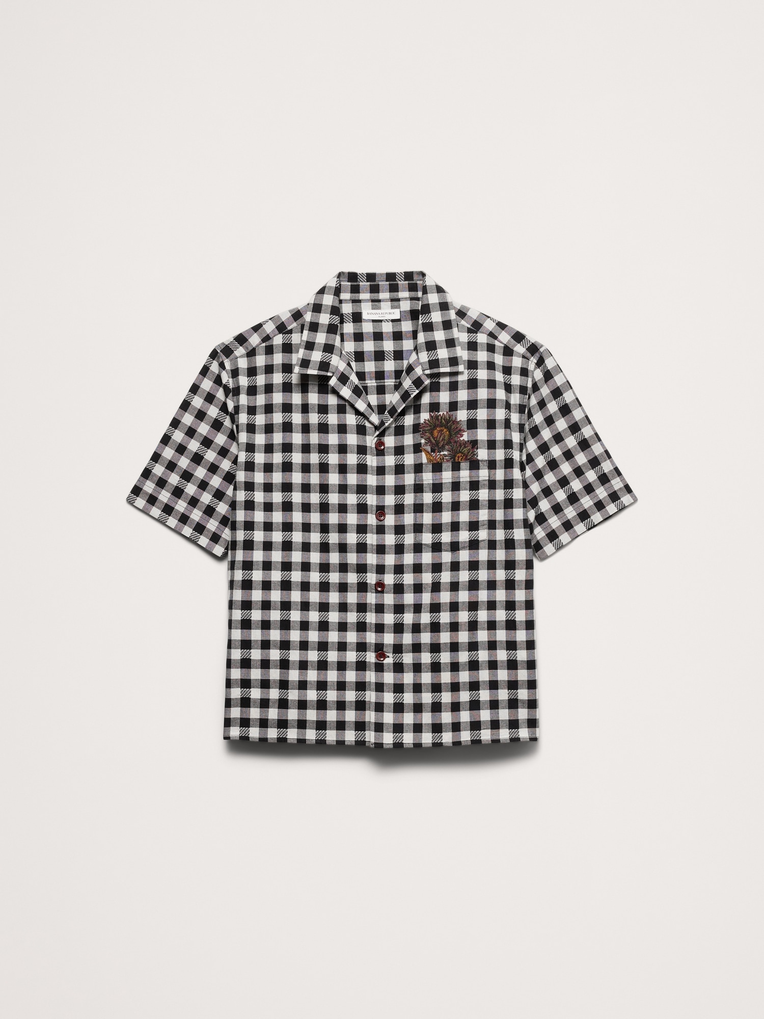 Image number 4 showing, Relaxed-Fit Embroidered Cotton Resort Shirt