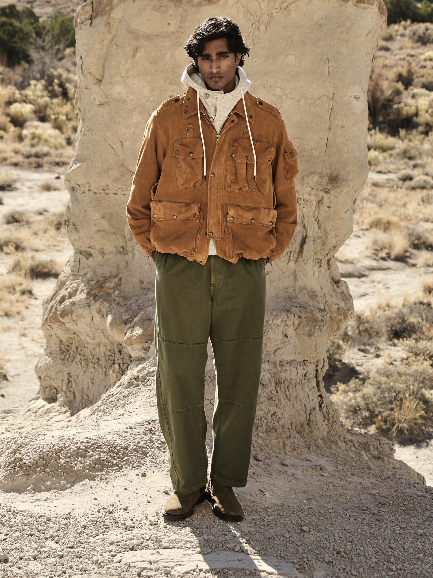 Image number 6 showing, Loose Barrel Pull-On Pant