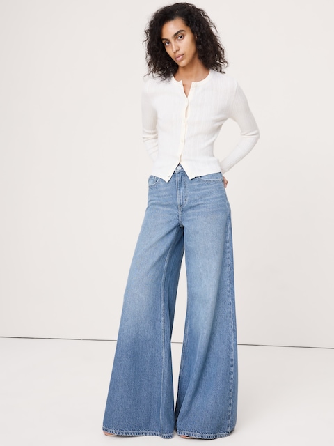 Crinkle Knit Cropped Cardigan