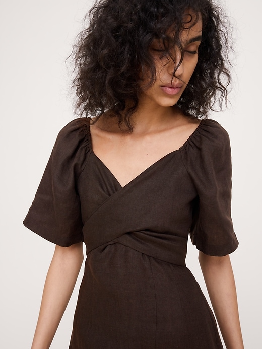 asymmetric a line dress Women's Perla A-line Asymmetric Neck Silk Ankle Length Dress S/M/L/XL Yellow/Pink/Black MEAN BLVD Black / L main image 1