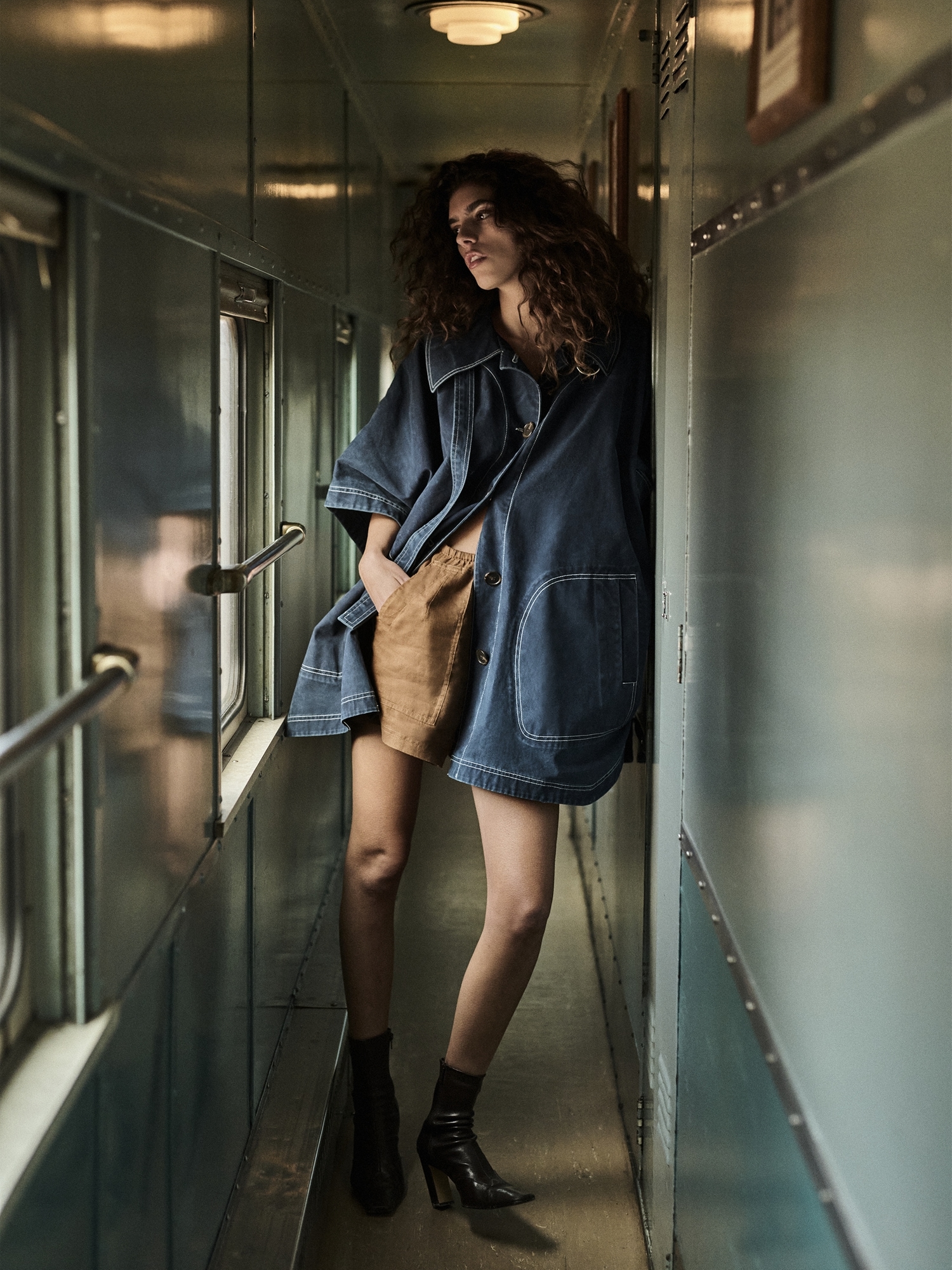 Image number 8 showing, Cotton Twill Cape