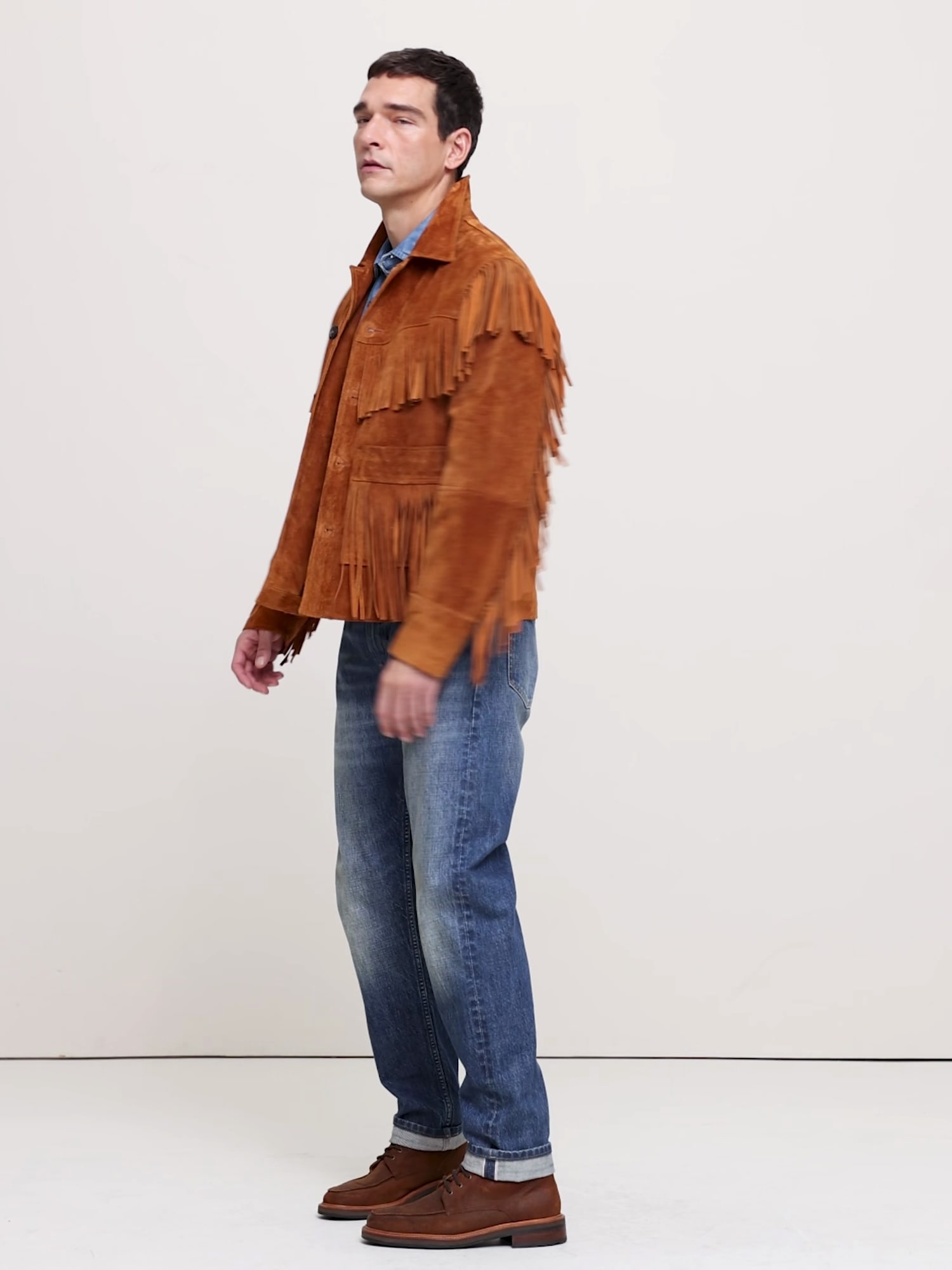 Suede Fringe Jacket - thumbnail 8