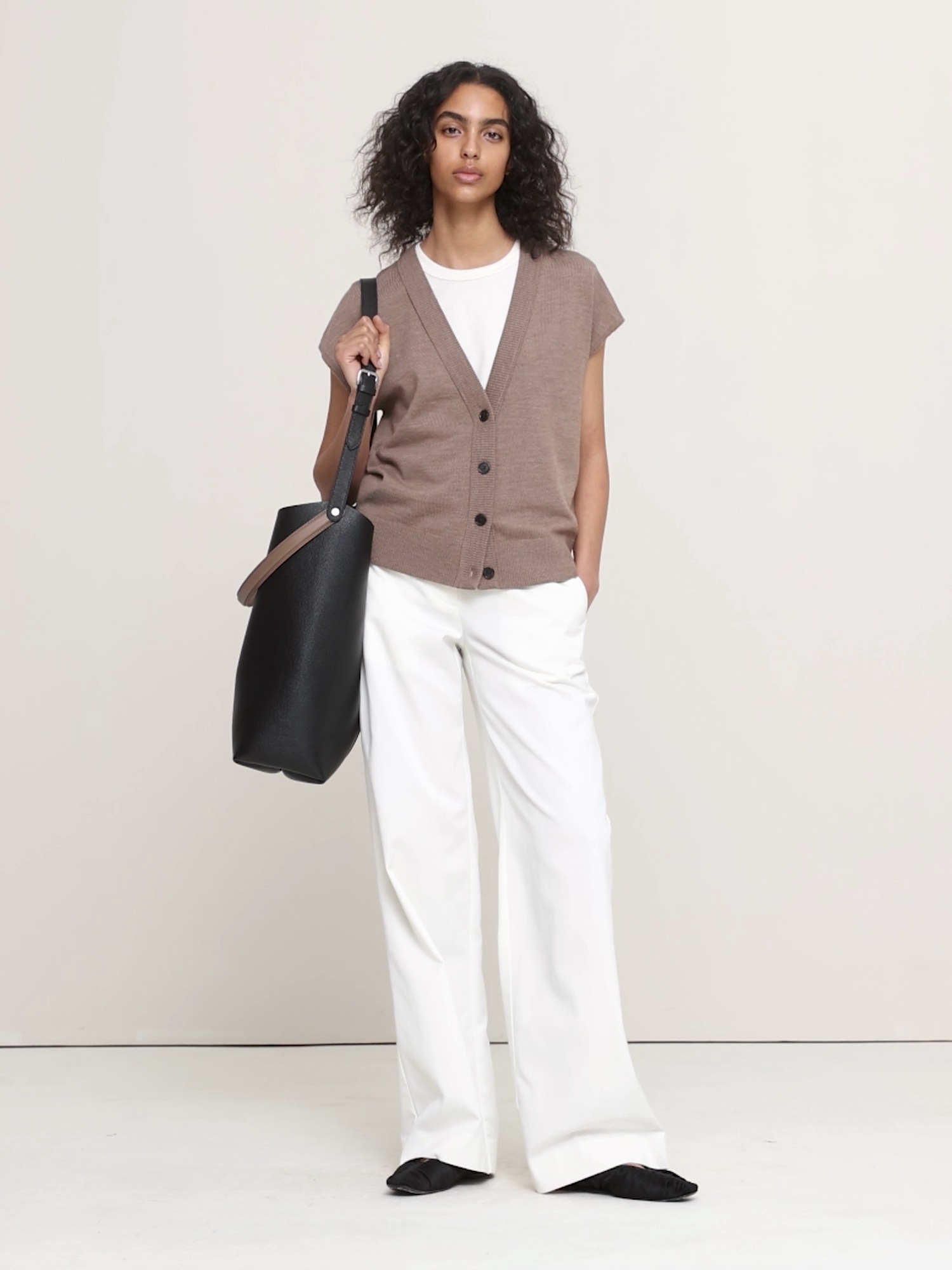 Slouchy Vida Italian Leather Bag - thumbnail 7