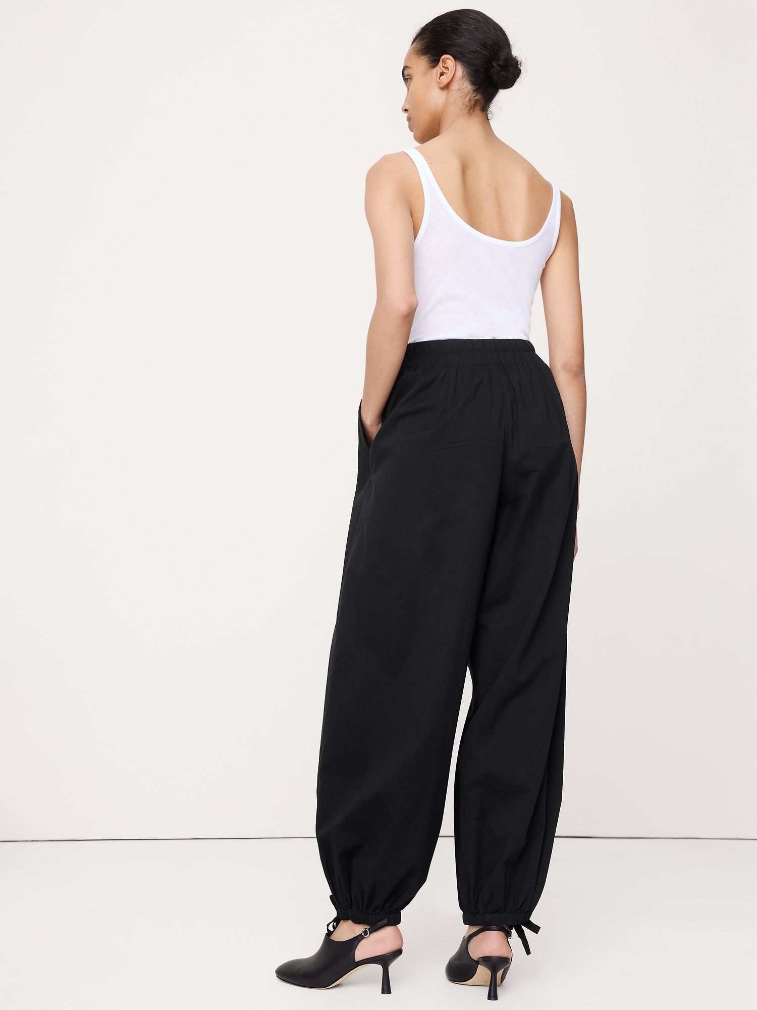 Image number 8 showing, Lightweight Cotton Balloon Pant