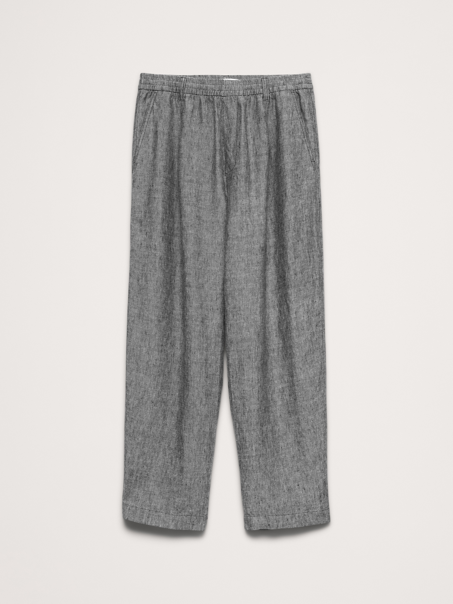Image number 4 showing, Loose Linen Pull-on Beach Pant