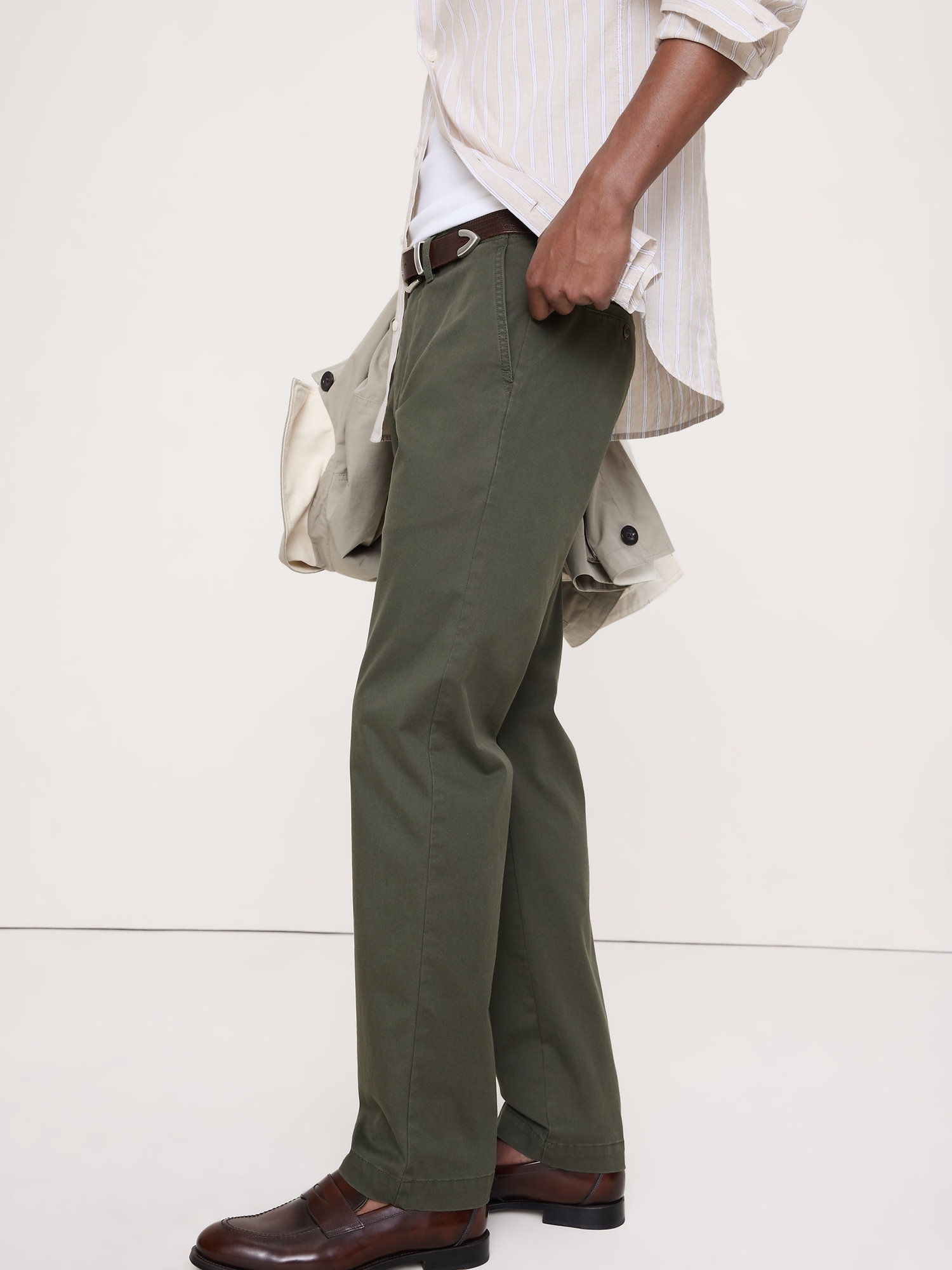 Image number 4 showing, Straight Lived-In Chino