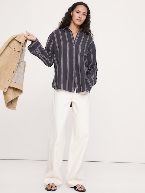The Oversized Linen Shirt