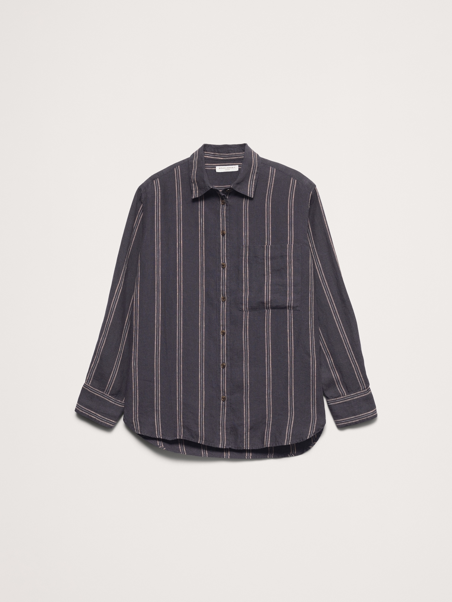 Image number 5 showing, The Oversized Linen Shirt