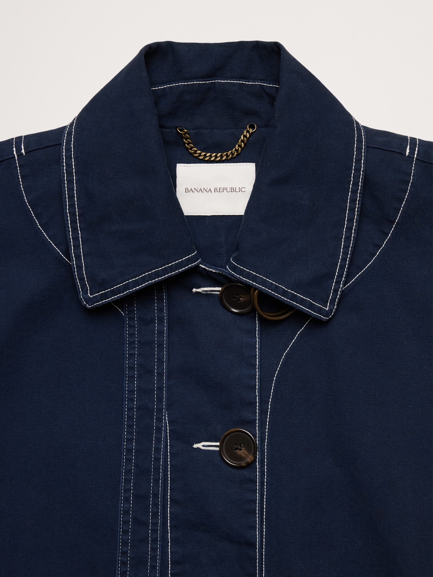 Image number 6 showing, Cotton Twill Cape