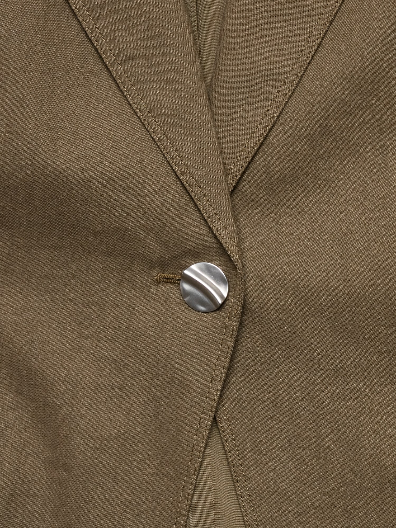 Image number 6 showing, Stretch Linen-Viscose Long Blazer