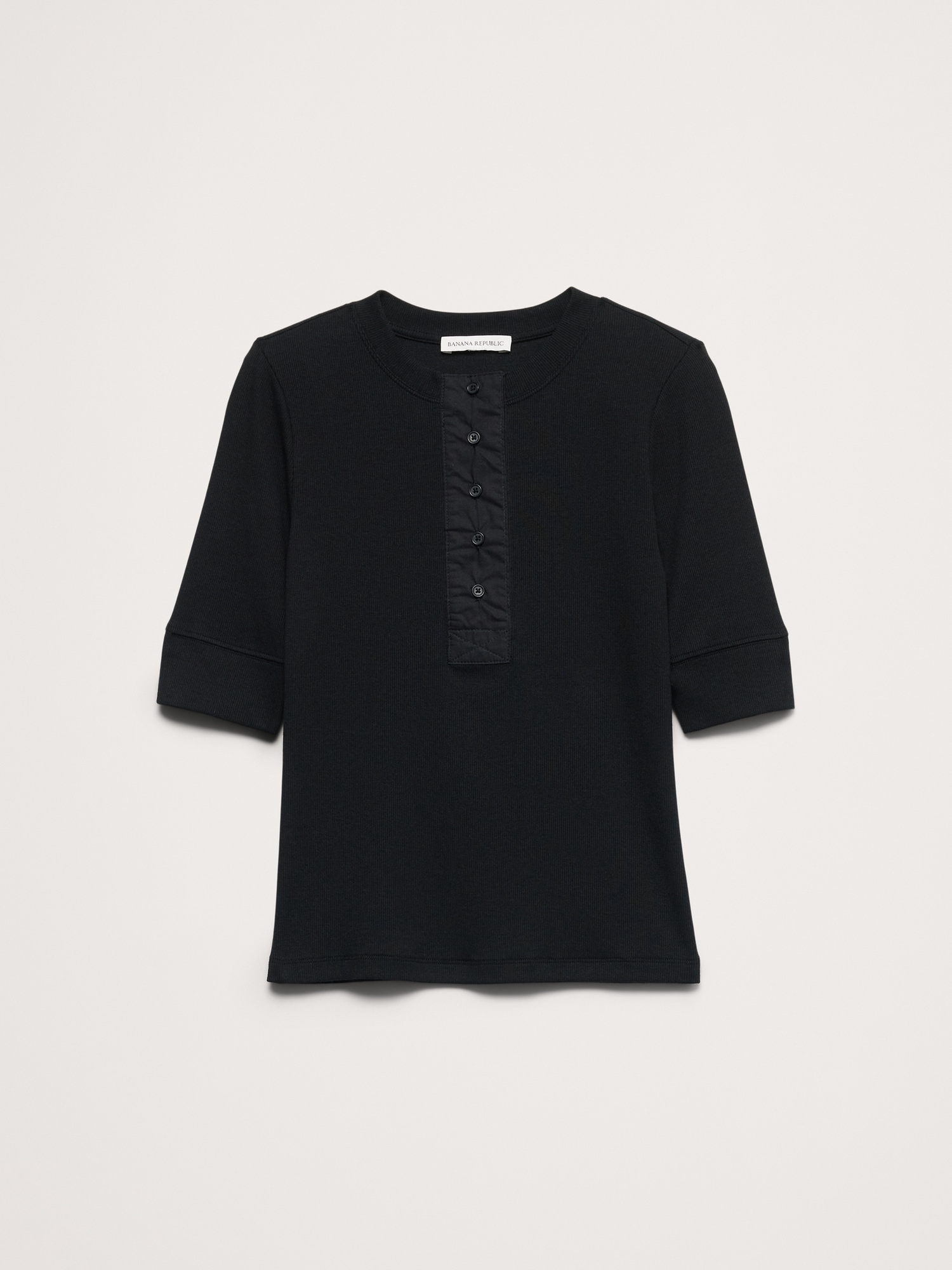 Image number 2 showing, Ribbed Henley