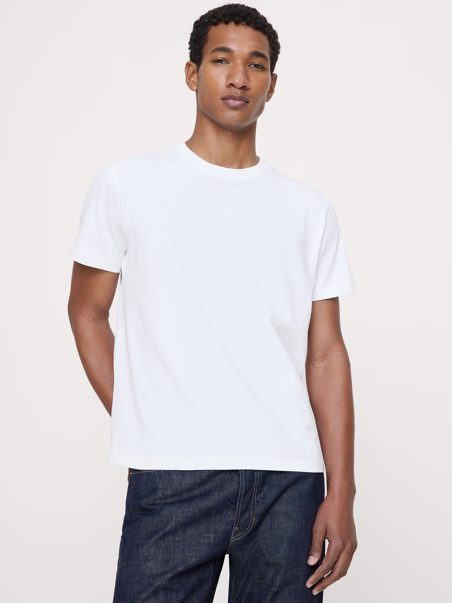 Image number 1 showing, Sun-Washed Crew-Neck T-Shirt