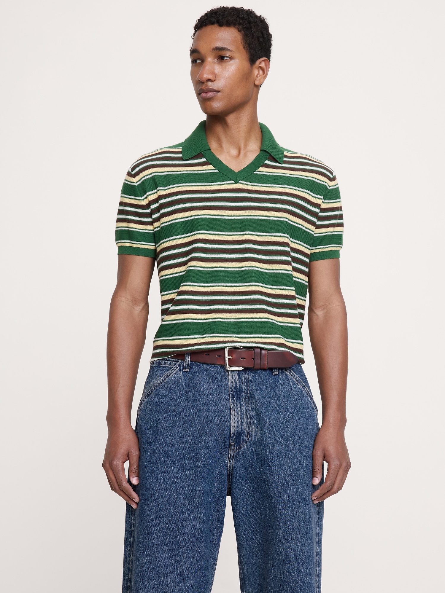 Image number 1 showing, Cotton Sweater Polo