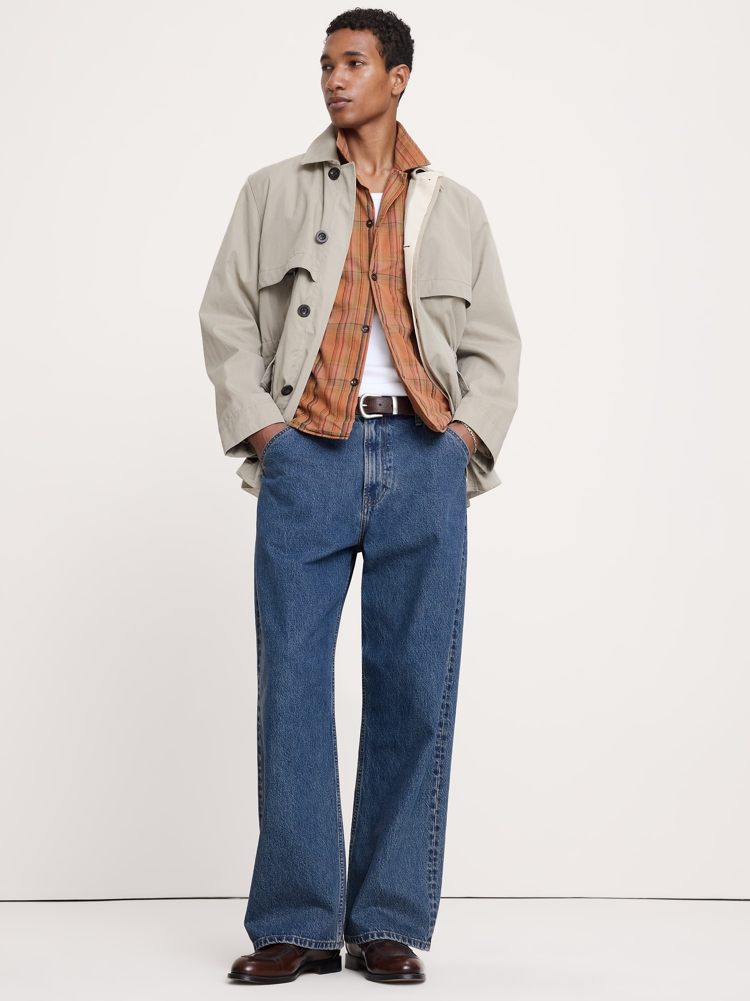 Image number 3 showing, Relaxed-Fit Cotton Slub Resort Shirt