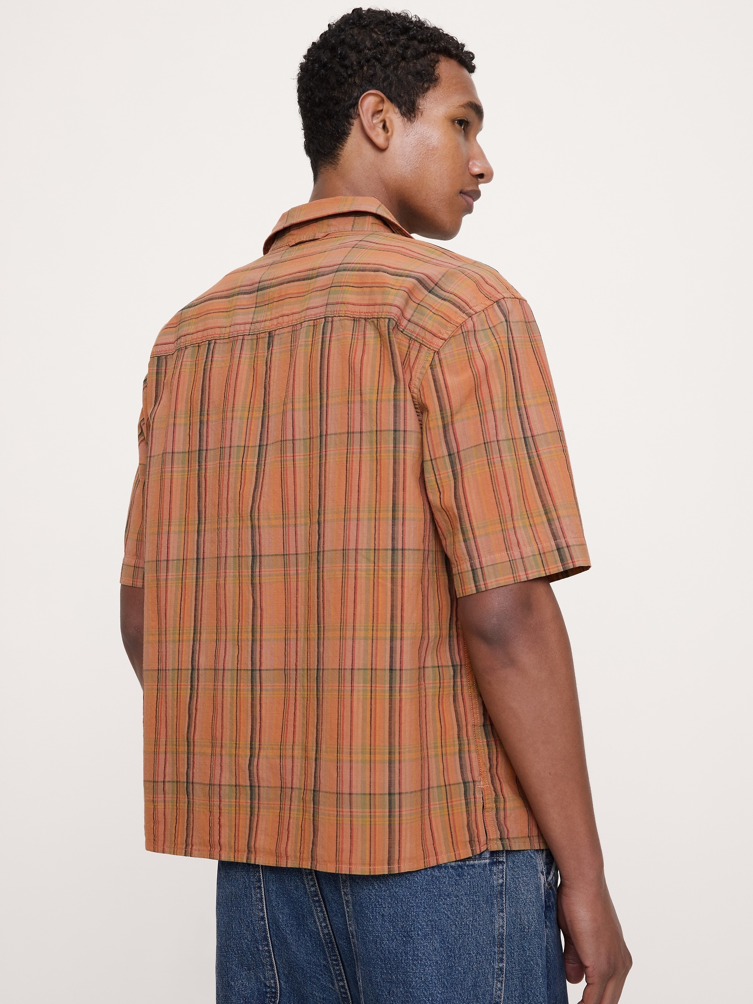 Image number 2 showing, Relaxed-Fit Cotton Slub Resort Shirt