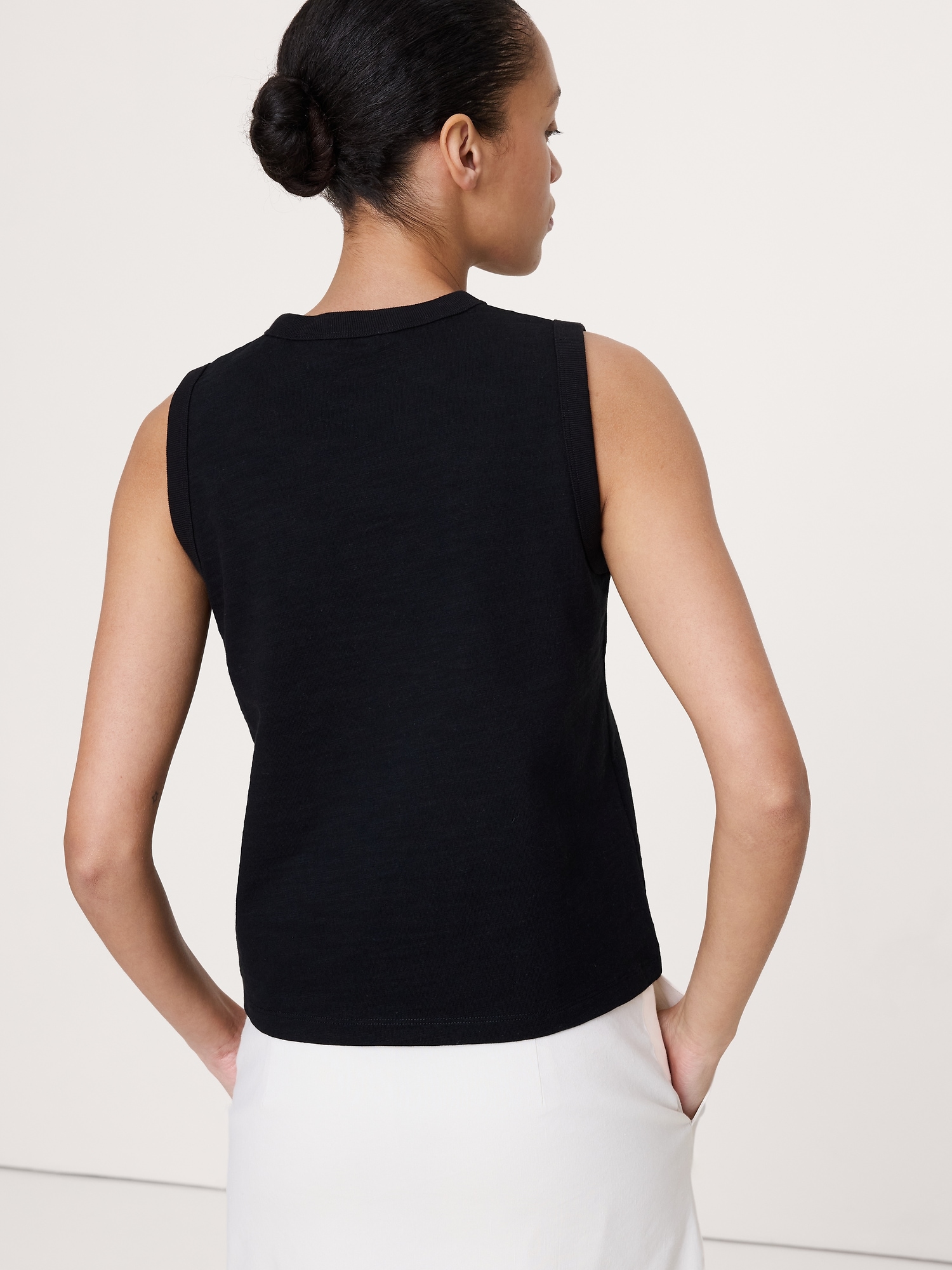 Image number 2 showing, Heavyweight Slub Cotton Tank