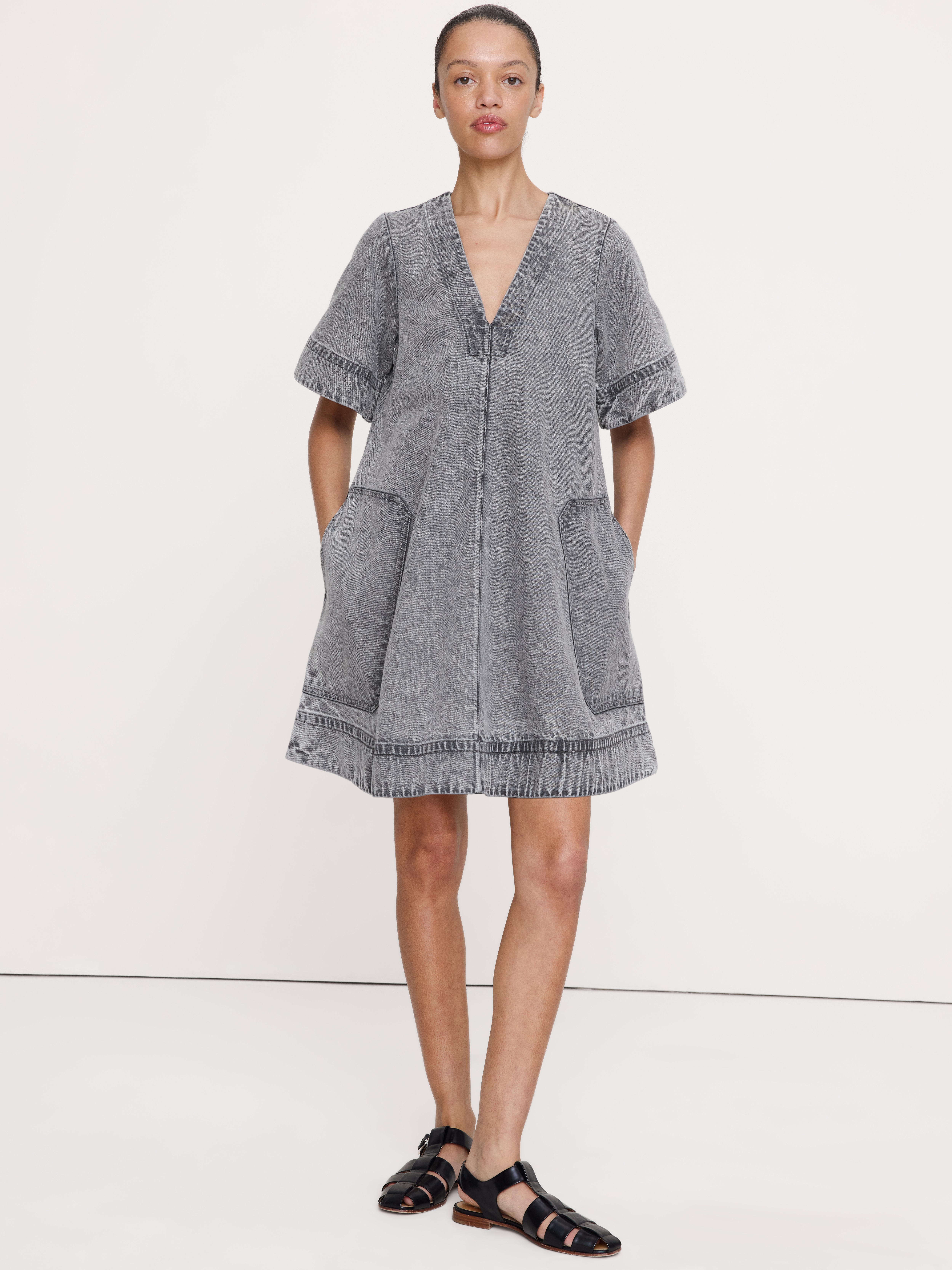 Denim Mini Dress