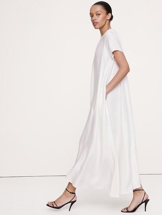 corset back maxi dress Siren Square Neck Corset Maxi Dress