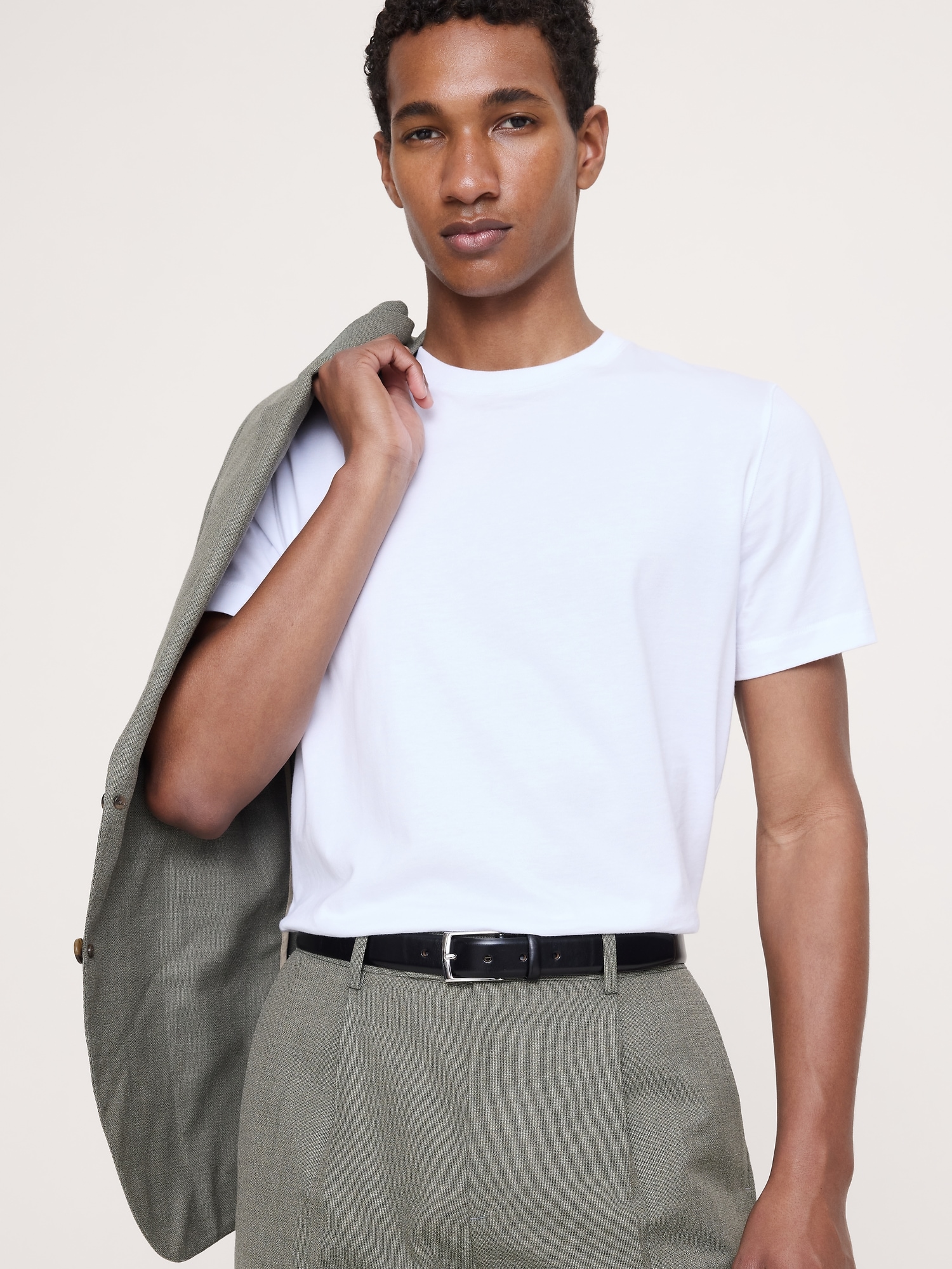 Image number 2 showing, Leather Dress Belt