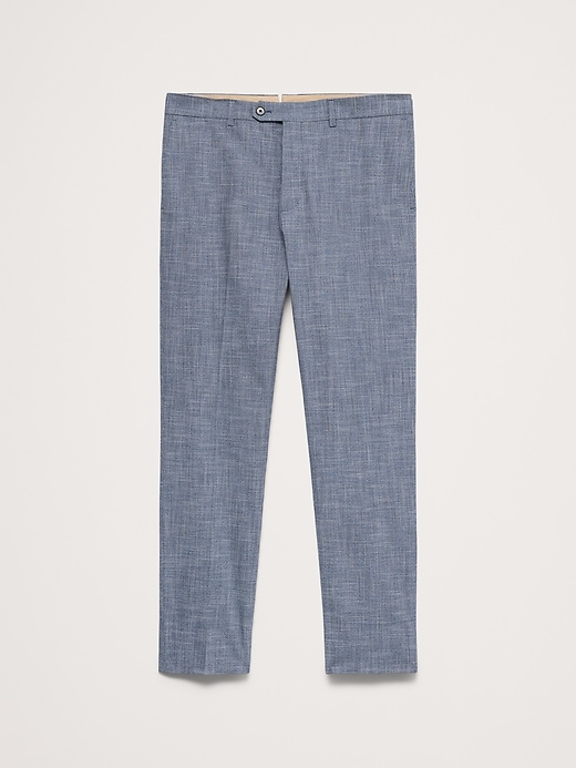 banana republic blue dress pants Men's Slim Wrinkle-Resistant Pant Navy Size 31W 32L they deliver a refined