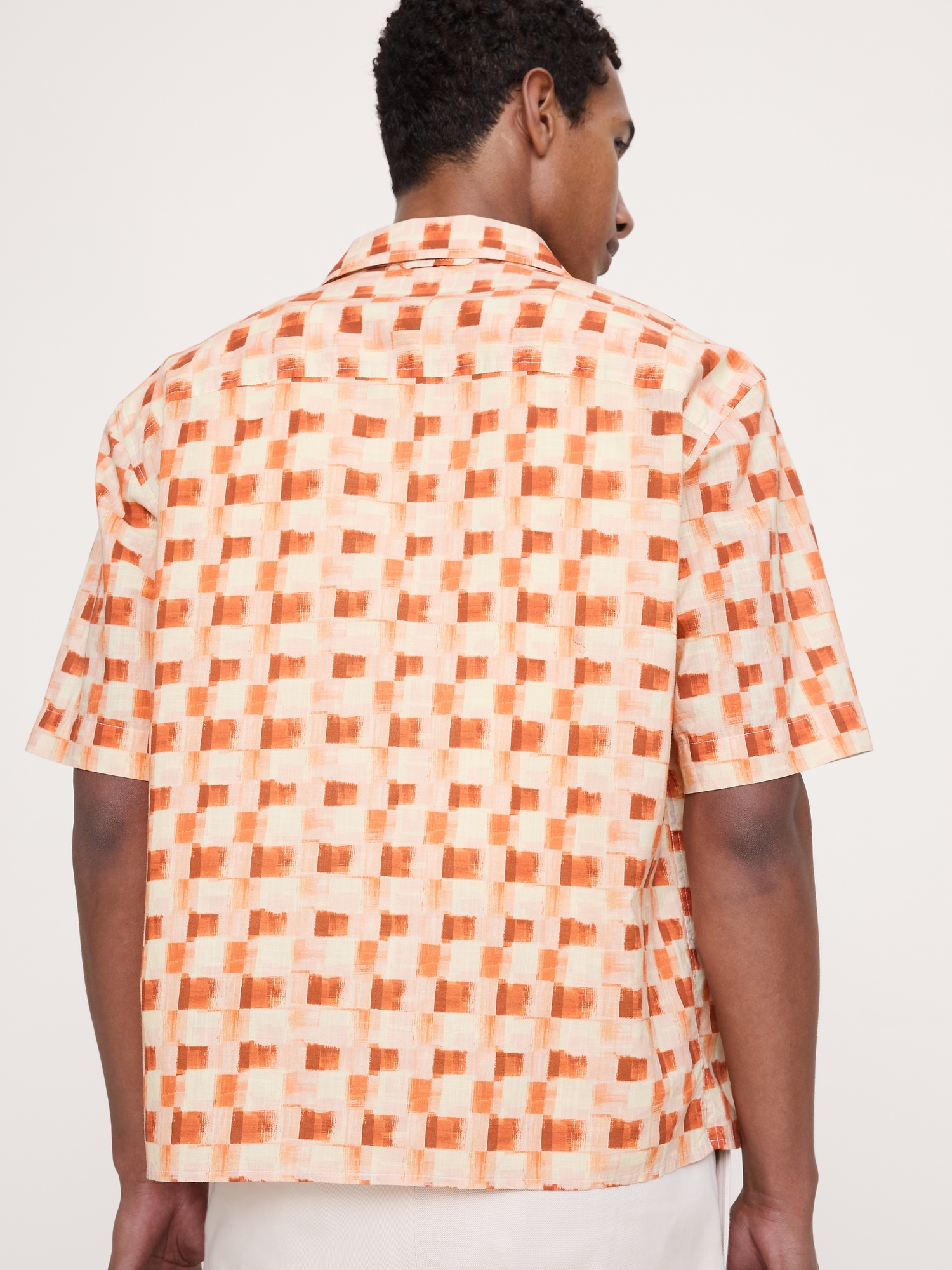 Image number 2 showing, Relaxed-Fit Slub Cotton Resort Shirt