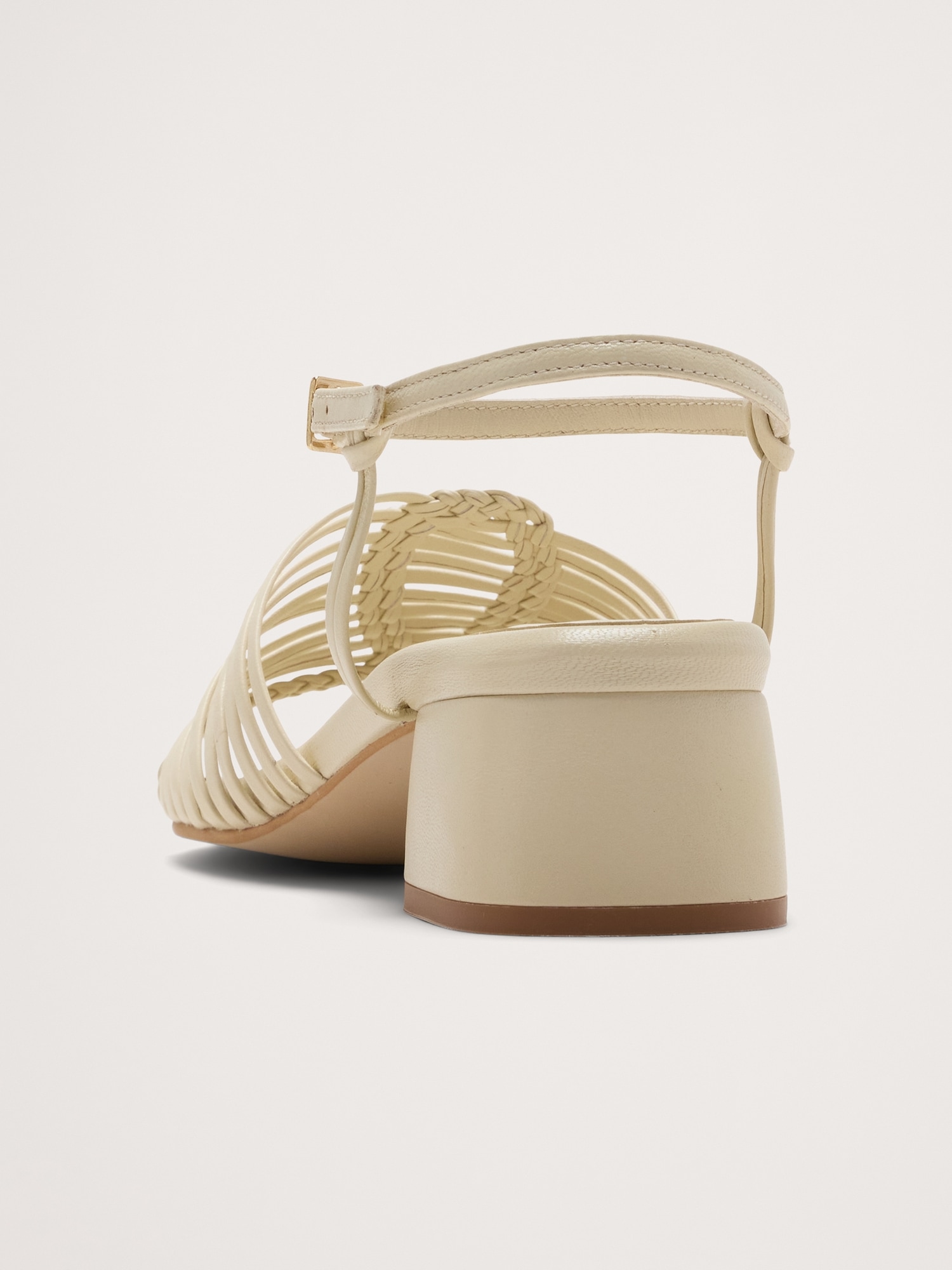 Image number 3 showing, Judy Leather Block-Heel Sandal by Freda Salvador