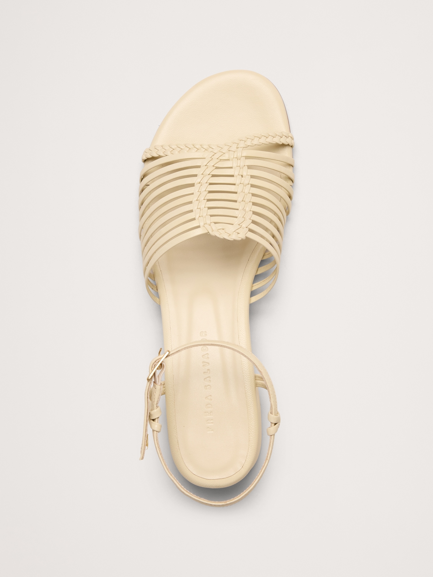 Image number 4 showing, Judy Leather Block-Heel Sandal by Freda Salvador