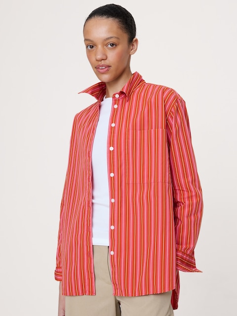 The Oversized Shirt in Cotton Poplin