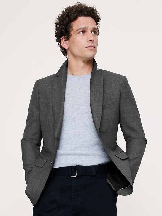Signature Italian Rustico Suit Jacket | Banana Republic