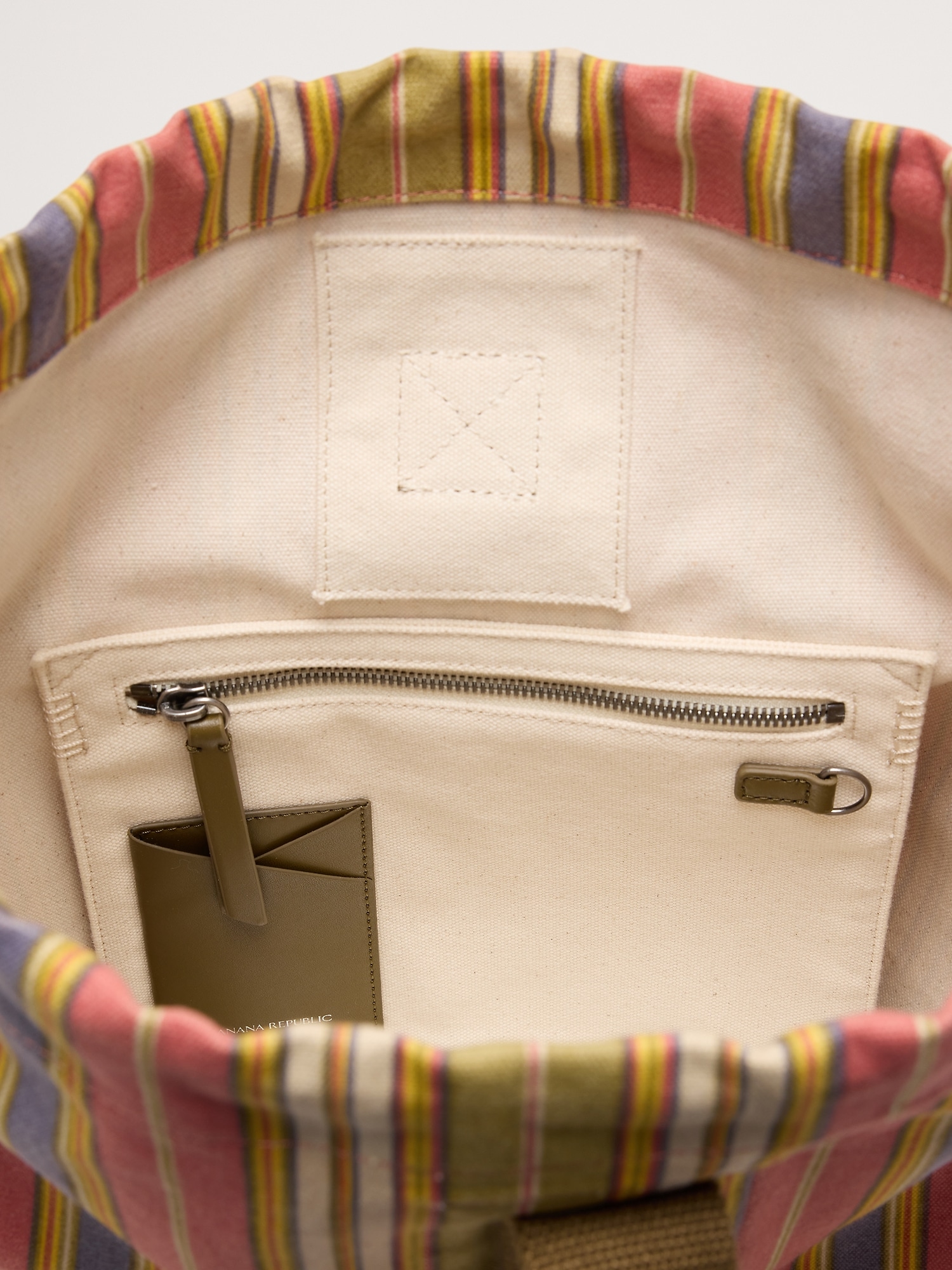 Image number 5 showing, Cotton Canvas Crossbody Bag