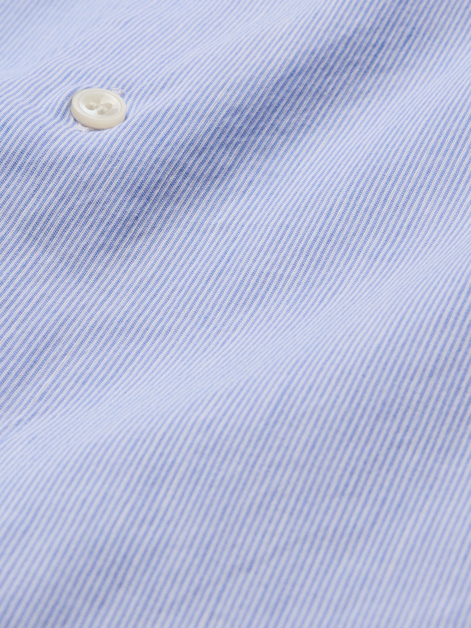 Image number 5 showing, Slim-Fit Linen-Cotton Dress Shirt