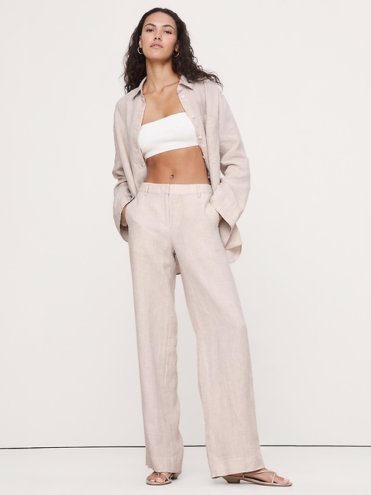 The Everyday Wide-Leg Pant in Linen