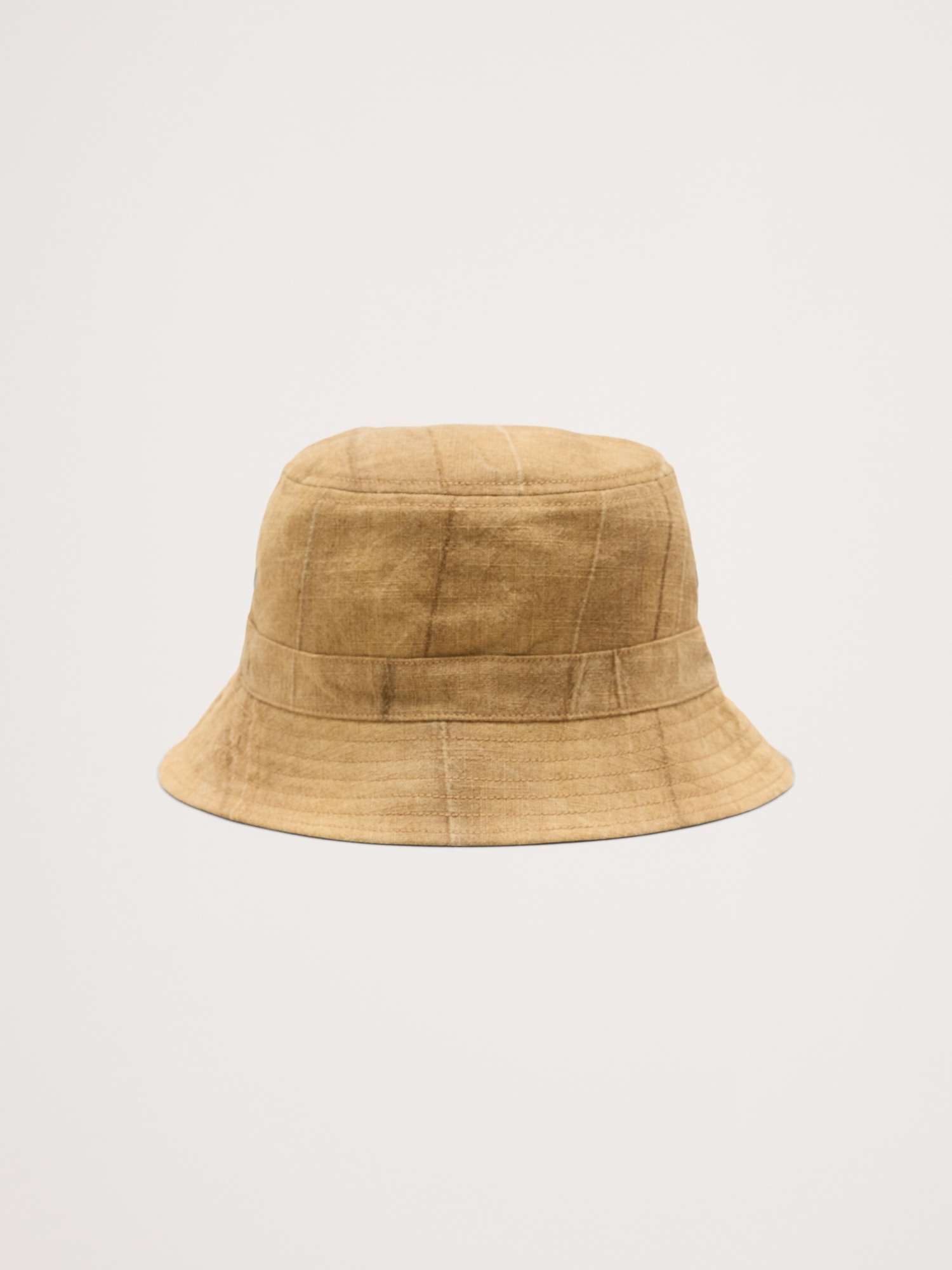Image number 1 showing, Textured Ramie-Cotton Bucket Hat