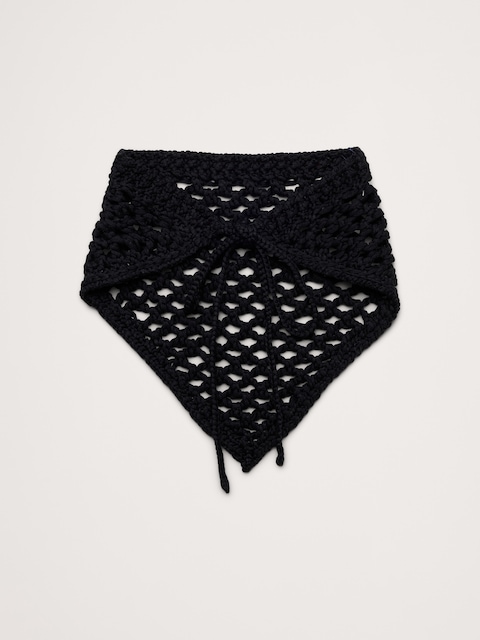 Crochet Tie Bandana