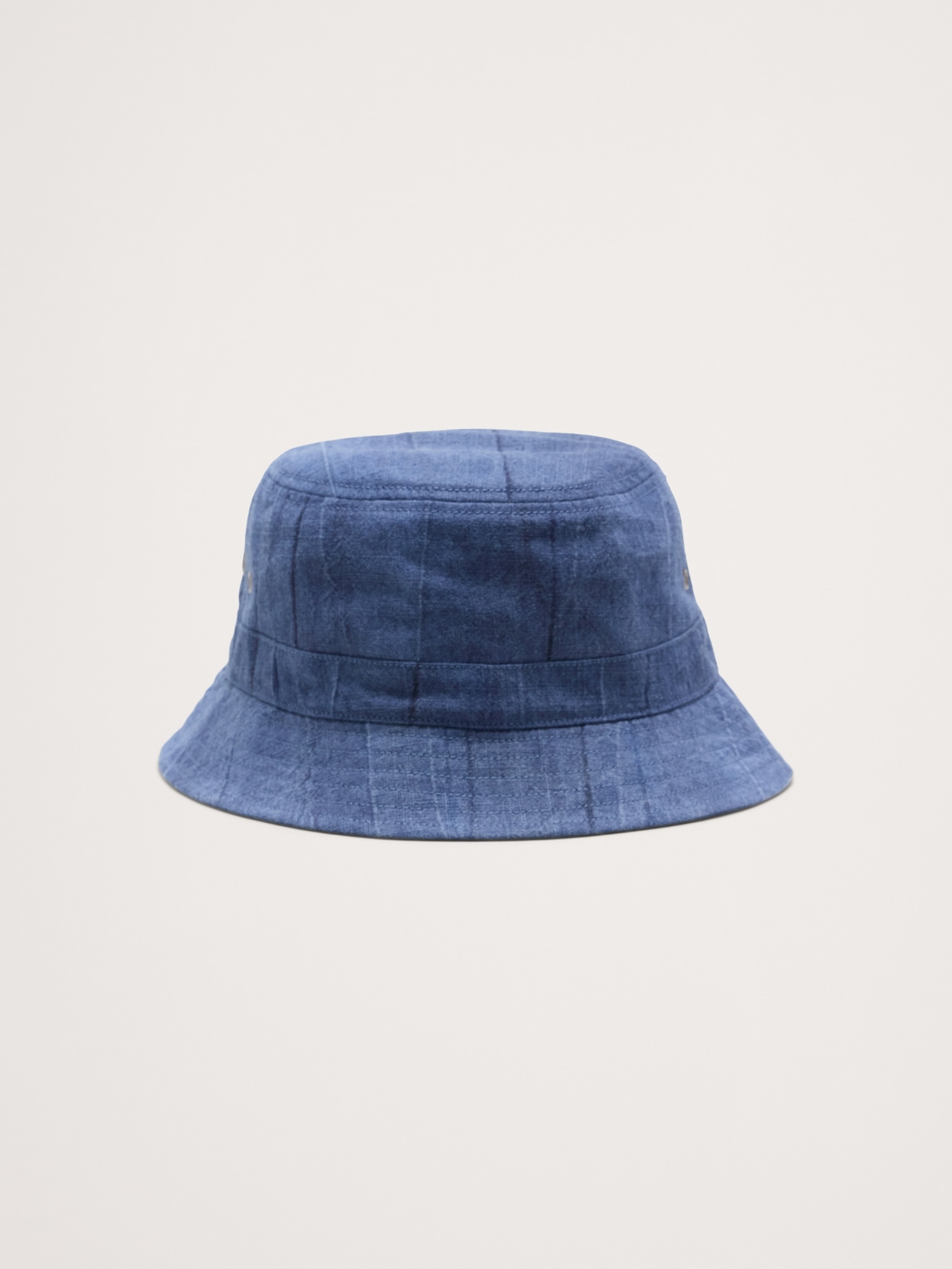 Image number 1 showing, Textured Ramie-Cotton Bucket Hat