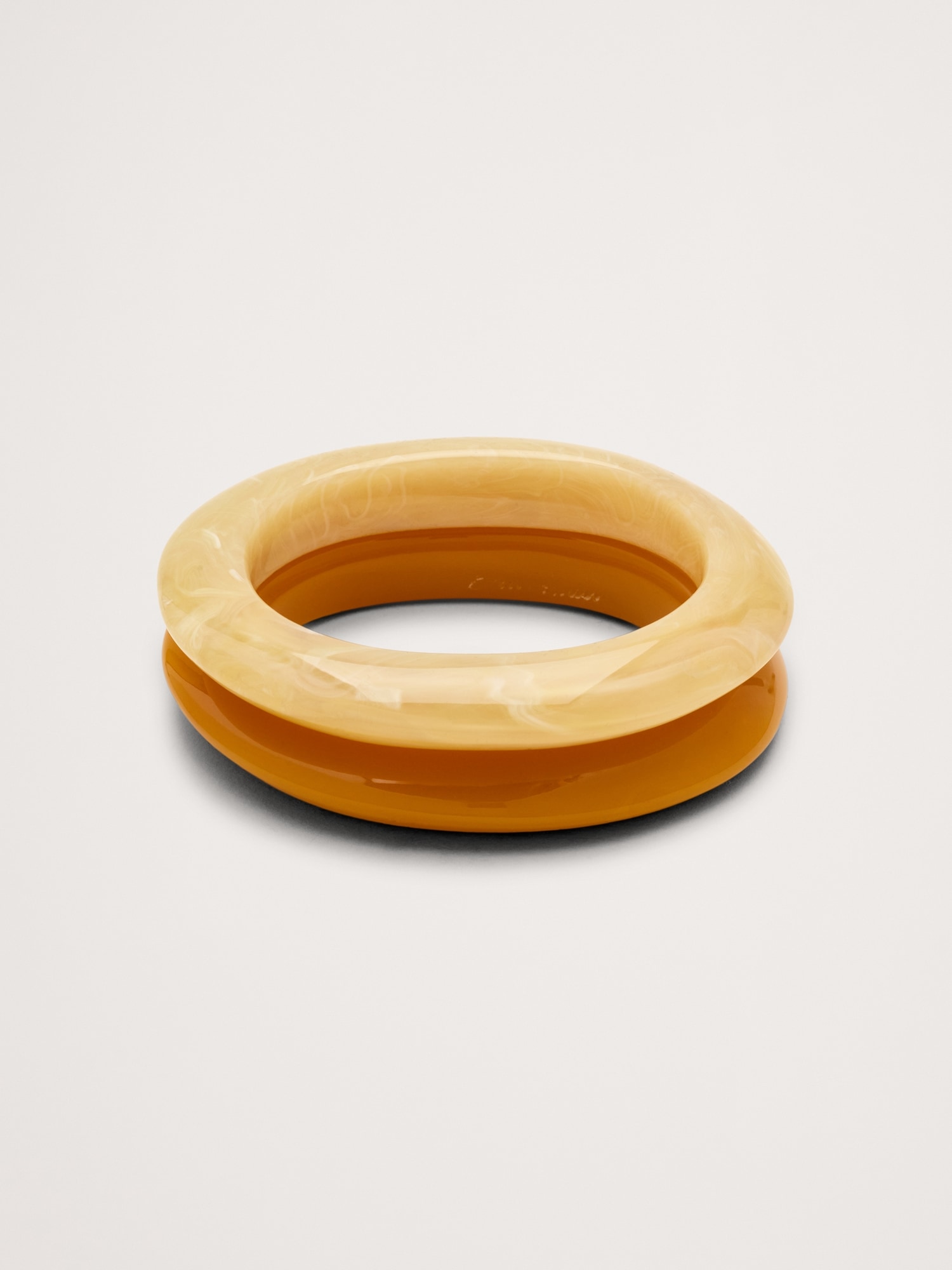 Marbled Resin Bangle Set by Ben Amun