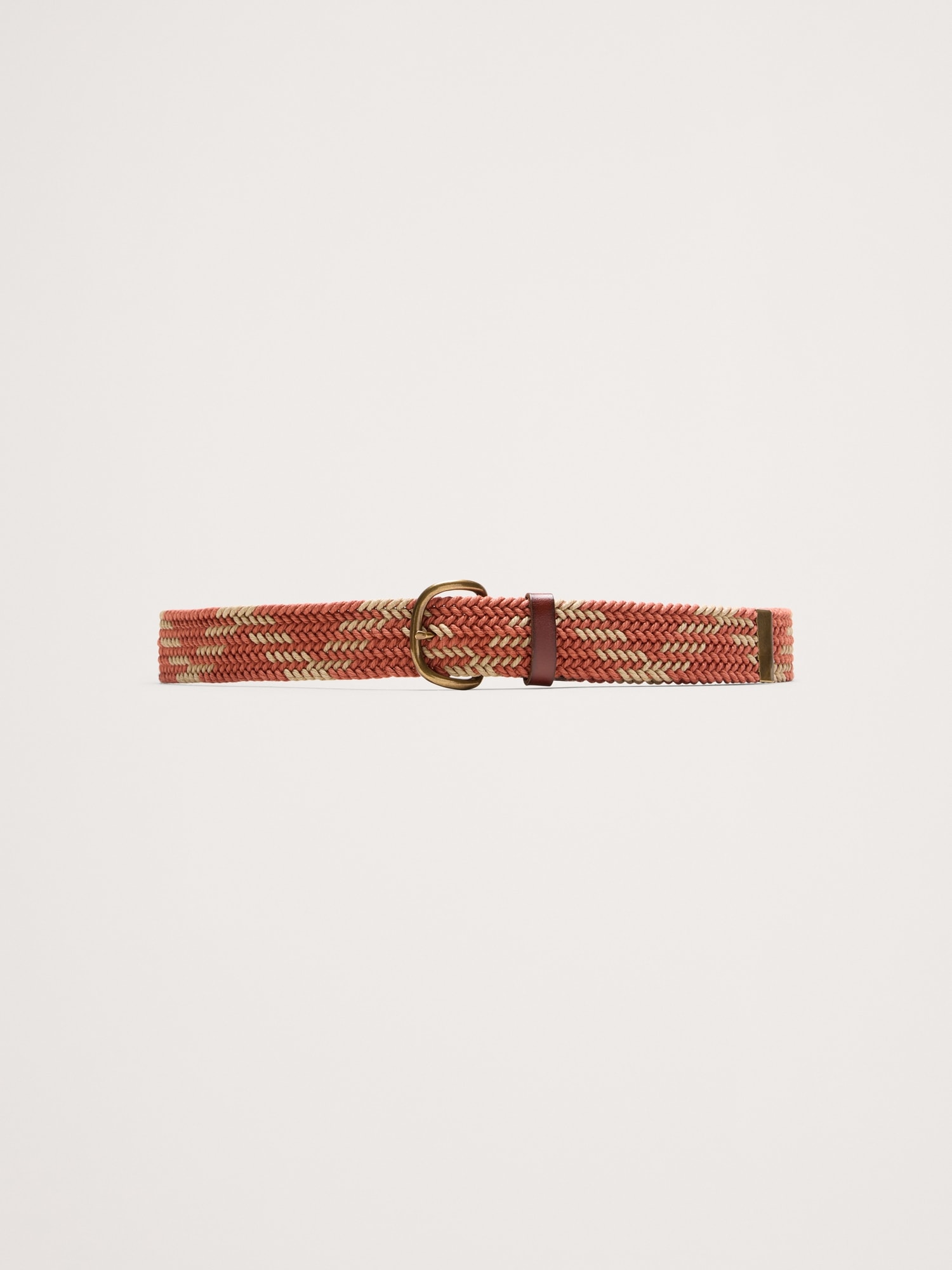 Image number 1 showing, Braided Cotton Canvas Belt