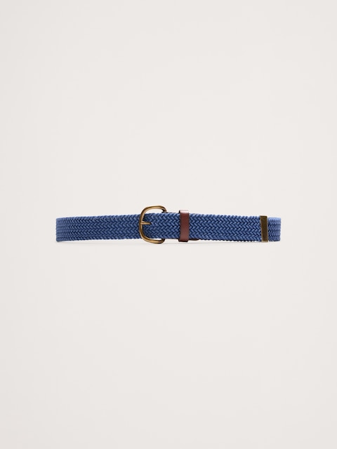 Woven Cotton Slider Belt