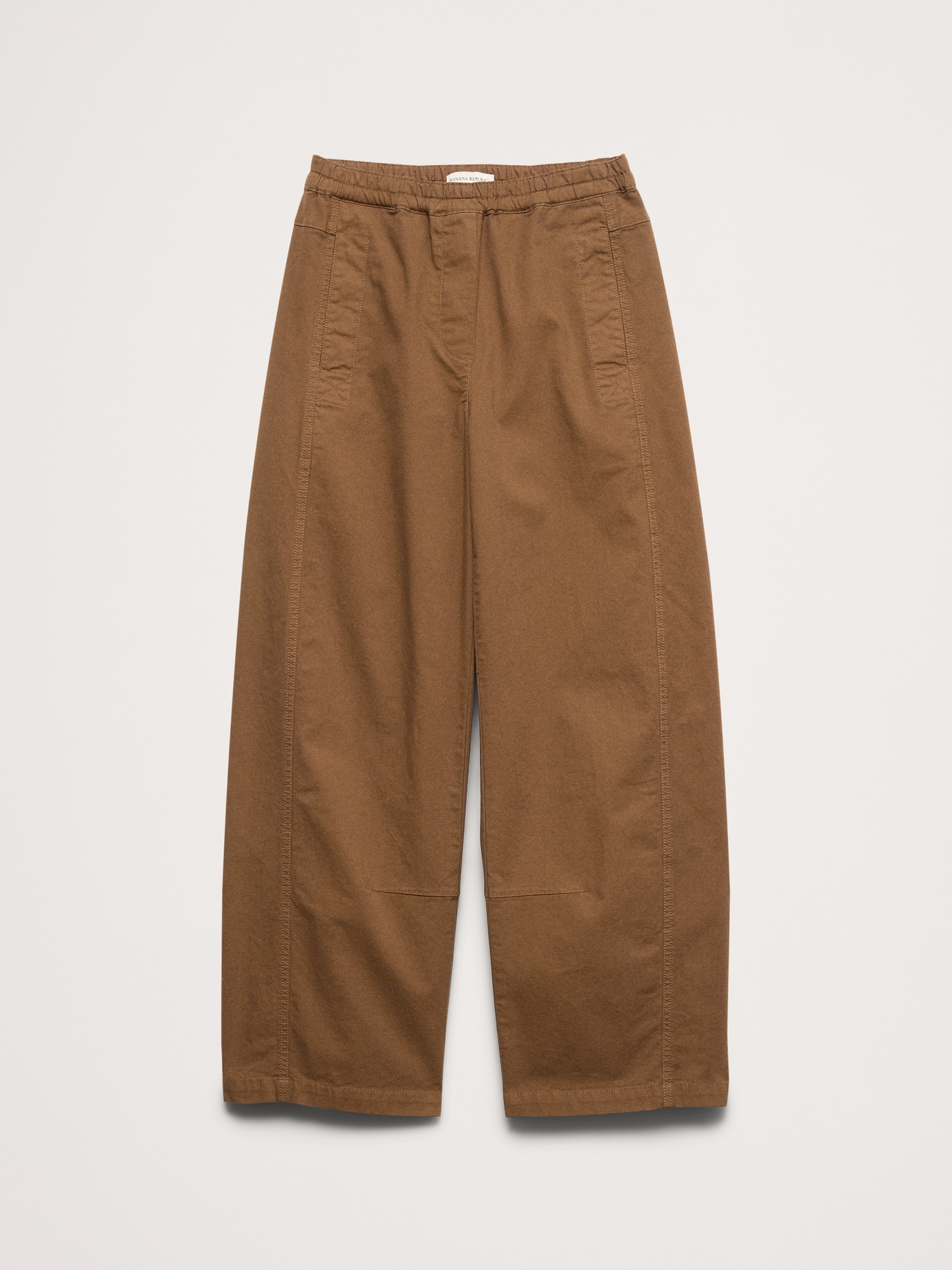 Image number 8 showing, Mid-Rise Relaxed Painter Pull-On Pant