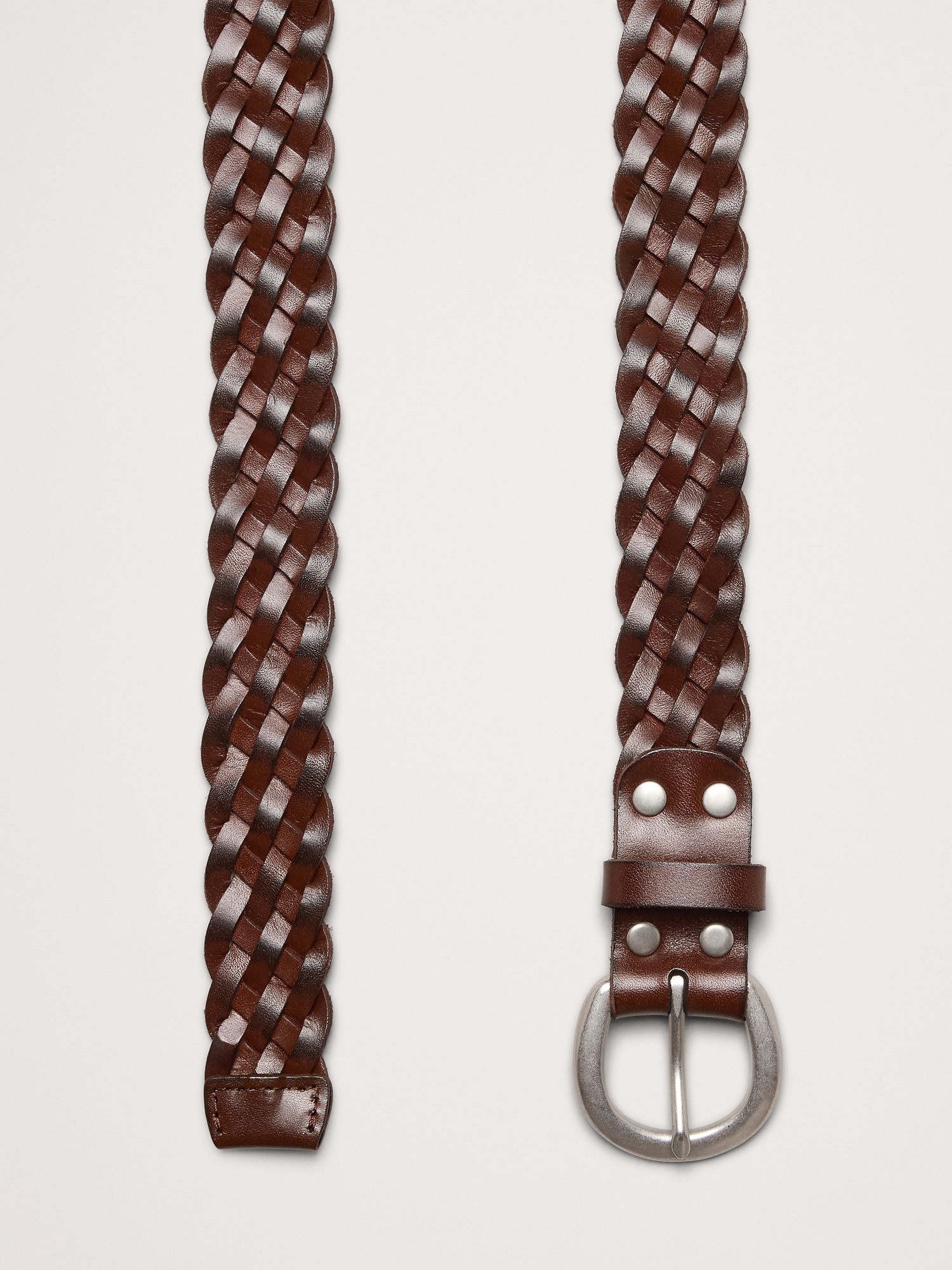 Image number 3 showing, Braided Leather Belt
