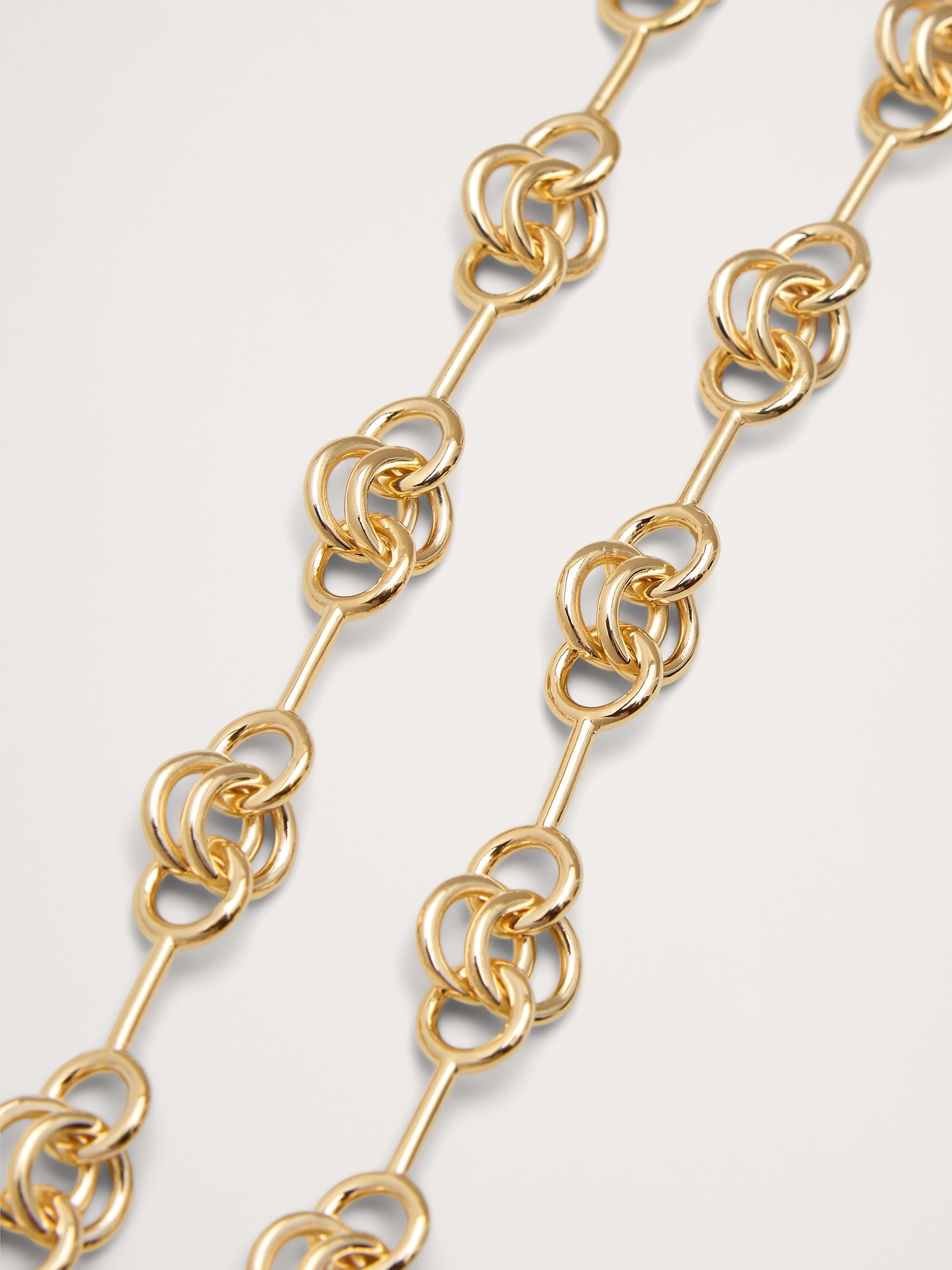 Image number 2 showing, Double Ring Chain Necklace